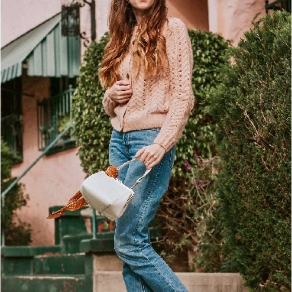 Point Sur by J. Crew pointelle knit cardigan with mohair and wool | XS | gray - Picture 6 of 6